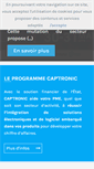 Mobile Screenshot of captronic.fr