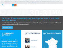 Tablet Screenshot of captronic.fr